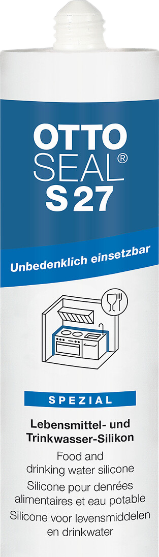 OTTOSEAL® S 27 - Élelmiszer és ivóvíz szilikon (ecetsavas)