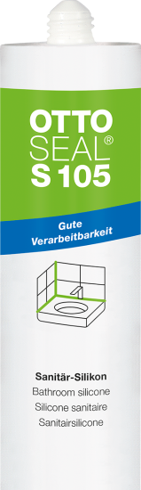 OTTOSEAL® S 105 Fürdőszoba - szaniter szilikon (ecetsavas)