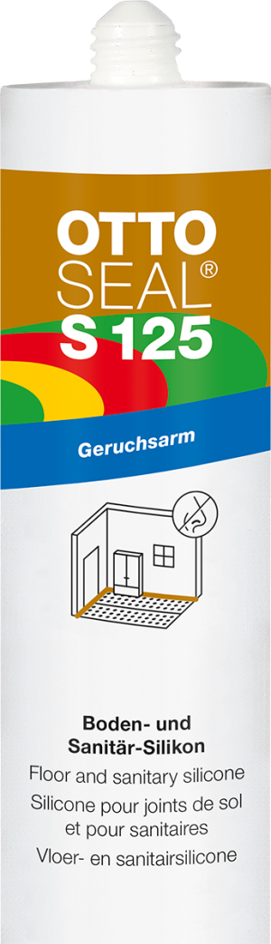 OTTOSEAL® S 125 - Gyenge szagú padló és fürdőszoba szilikon (neutrális)