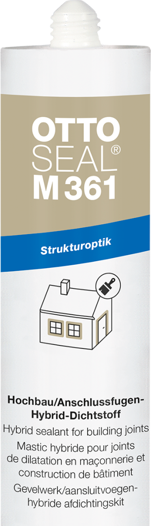 OTTOSEAL® M 361- Struktúr, hibrid tömítőanyag, magasépítés csatlakozó hézagokhoz