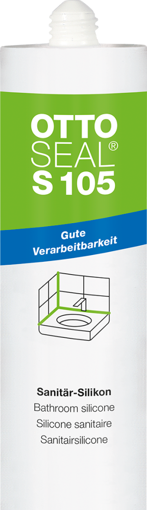 OTTOSEAL® S 105 Fürdőszoba - szaniter szilikon (ecetsavas)